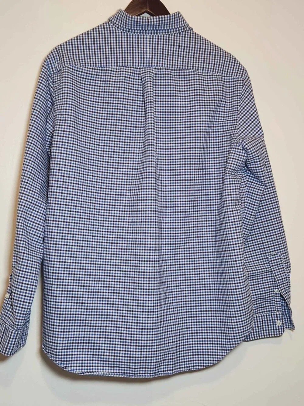 Ralph Lauren Blue/White Plaid Button Up  XXL
